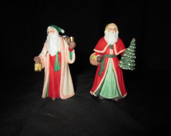 Lenox 1994 Miniatures - Victorian Santa and Grandfather Frost