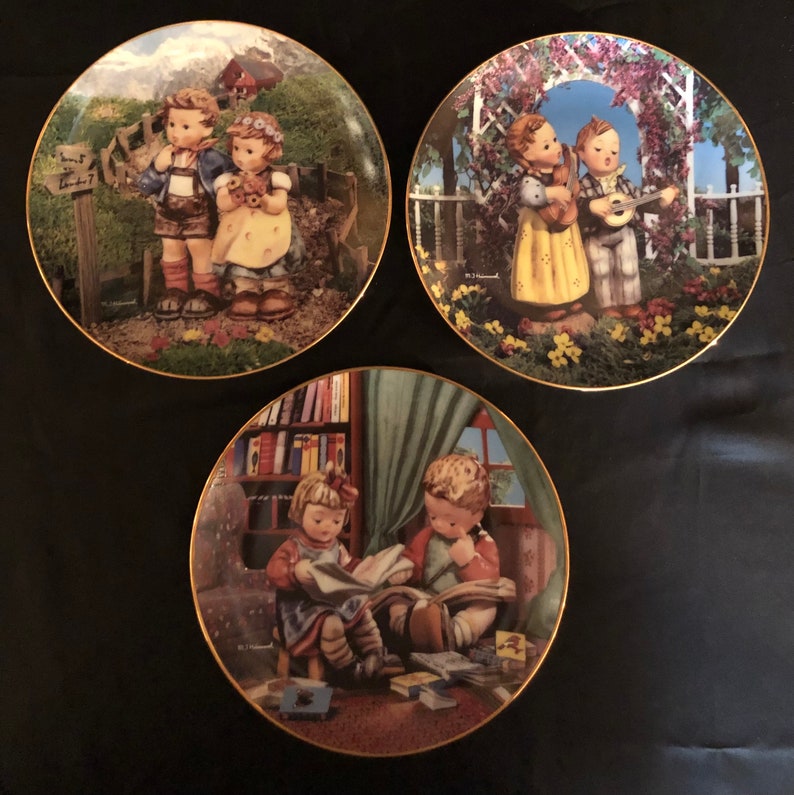 1992 the Danbury Mint MI Hummel Plate Collection Etsy