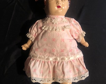 Antique Doll with Opening/Closing Eyes