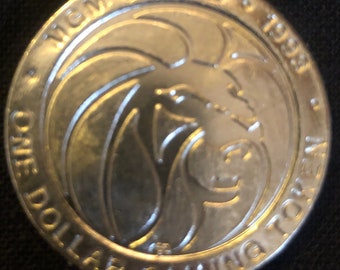 Vintage MGM Grand Casino One Dollar Token