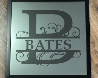 Personalized Monogram Mirrors
