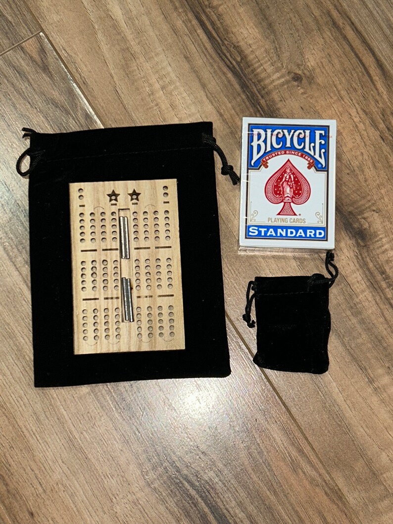 Minimalist Travel Cribbage Board Set 2.0 - Etsy