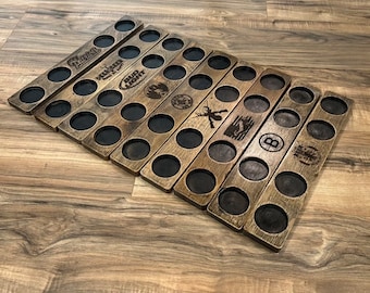 Discount Laser Engraved Whiskey Flight Tasting Board