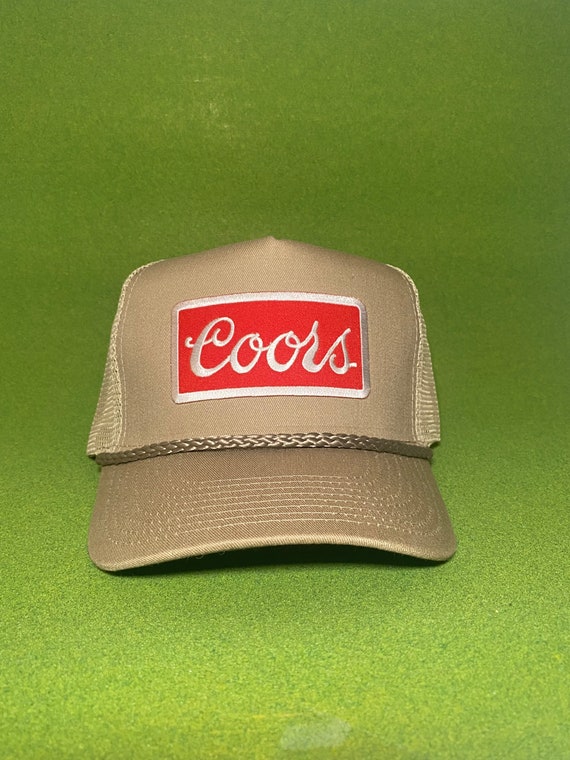 Coors Beer Hat Snapback Vintage Style Etsy