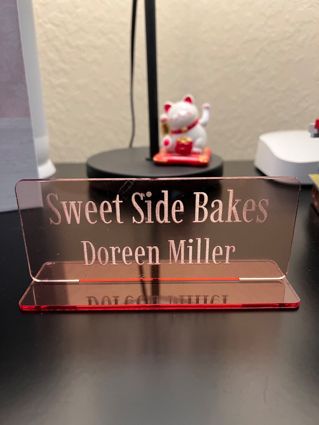 Personalized Desk Name Sign, Customized Desk Name Plates Etsy