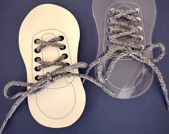 Fun Tying Shoes Learning Aid - Kid's Shoe Tying Helper