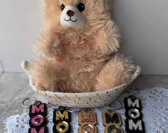 Mom Keychain | Bag Tag Purse Pull Accessory