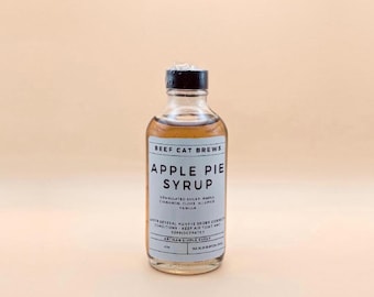 Apple Pie Syrup 4oz- Artisan Simple Syrup