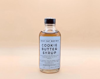 Cookie Butter Syrup 4oz- Artisan Simple Syrup
