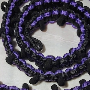 Indigo Purple paracord DUCK WRANGLER rubber duck holder for jeeps