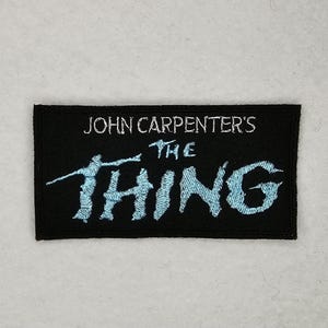 The Thing - Toppa ricamata da cucire/fai da te