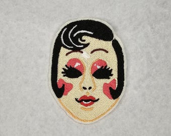Pin-Up Girl - The Strangers - Embroidered Sew-On/DIY Patch