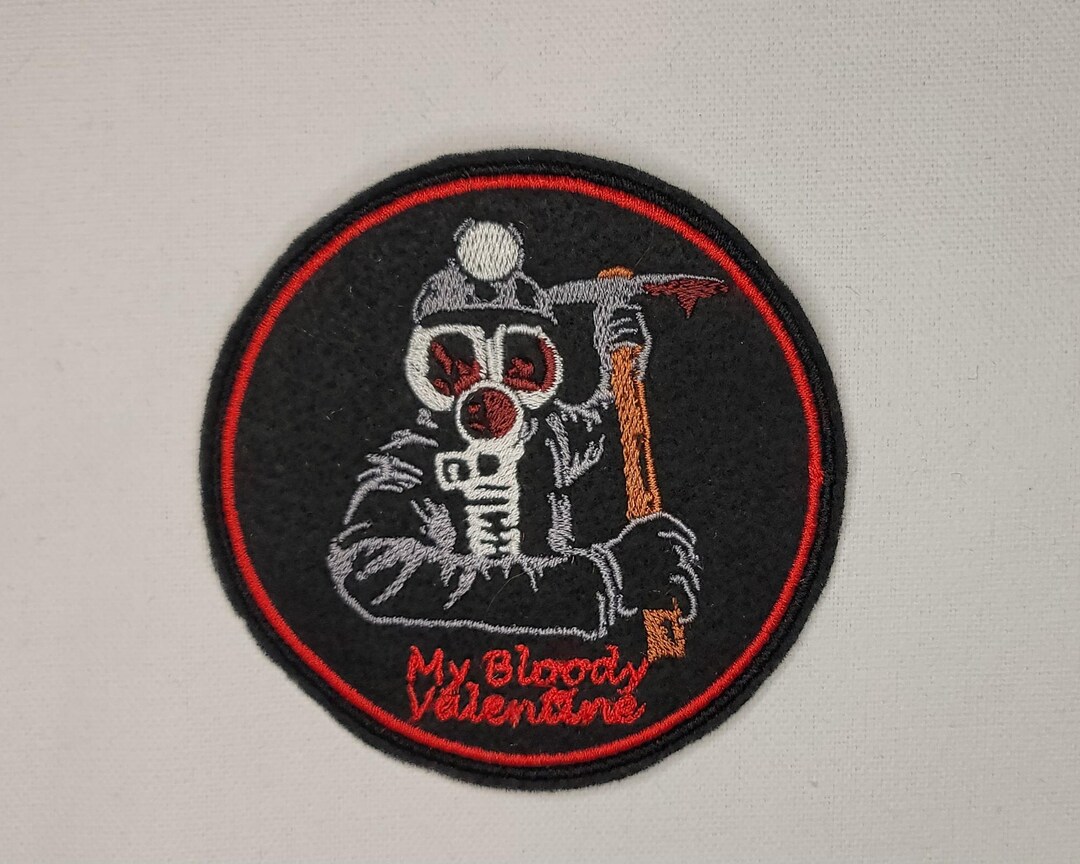 Harry Warden - My Bloody Valentine - Embroidered Sew-on/ DIY Patch