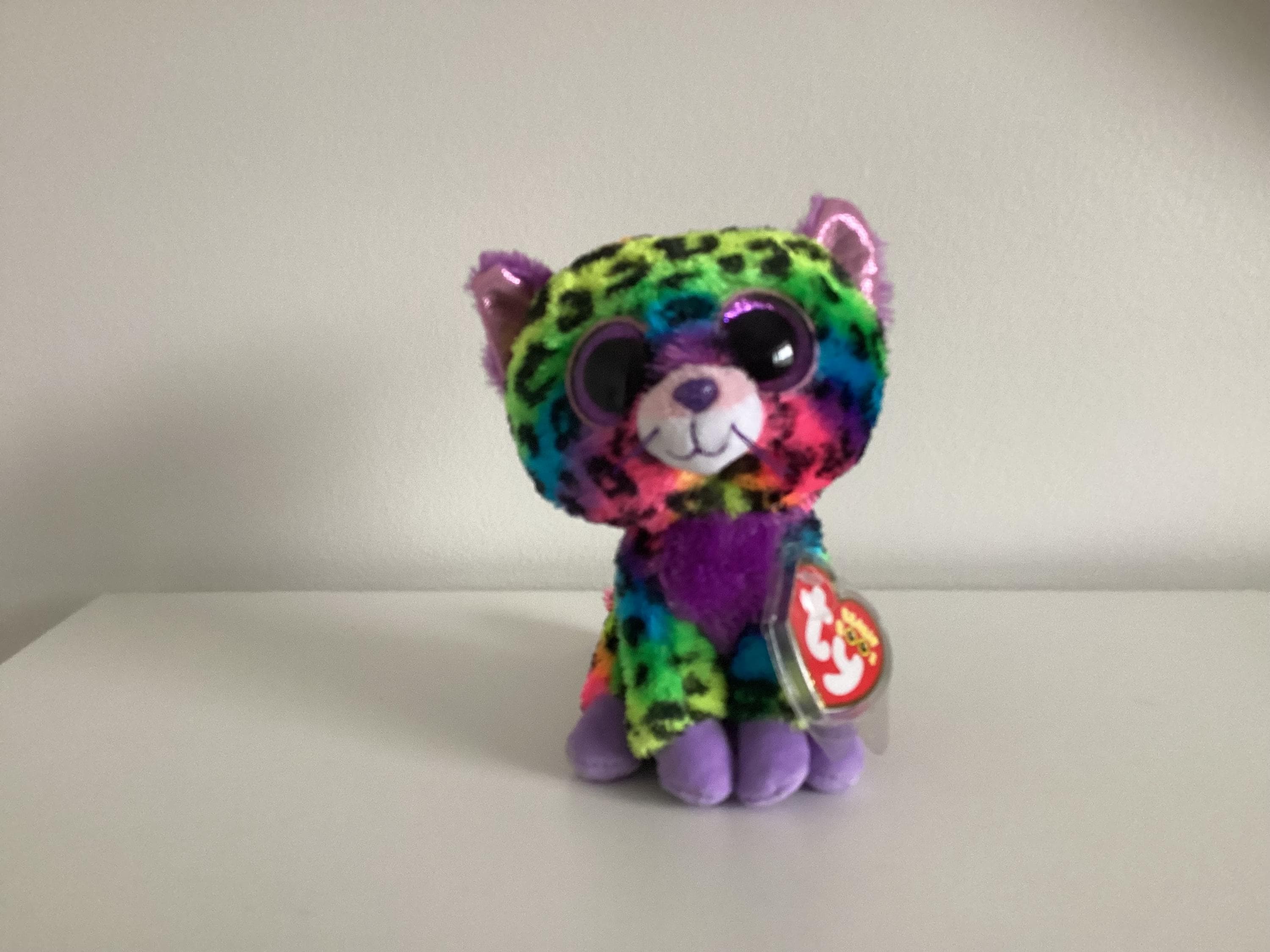 Ty Beanie Boo Justice Exclusive ‘Trixie’ the Multicoloured  Condition…Excellent Hang Tag