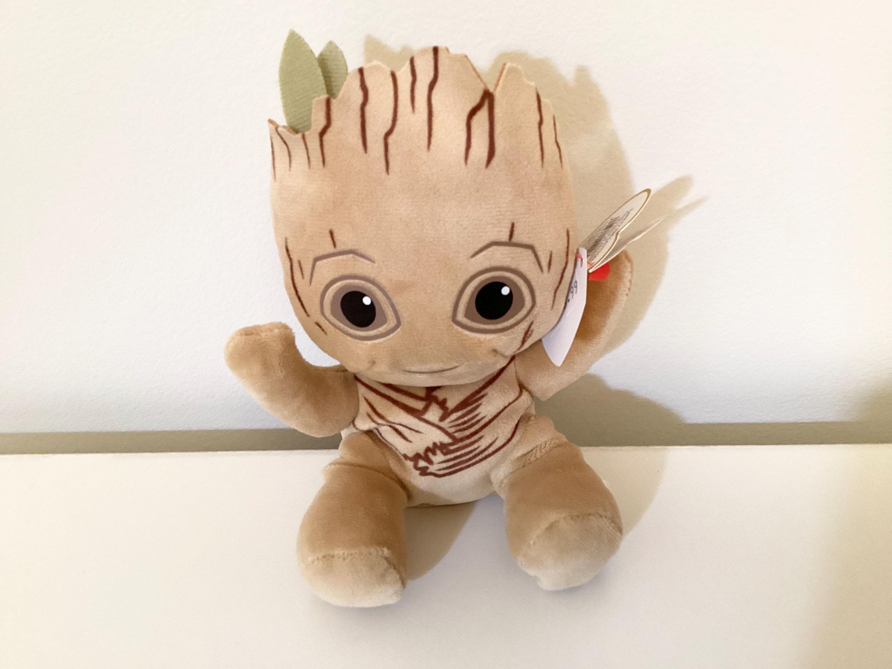 Ty Beanie Baby 'groot' From Marvel Guardians of the Galaxy…(6in