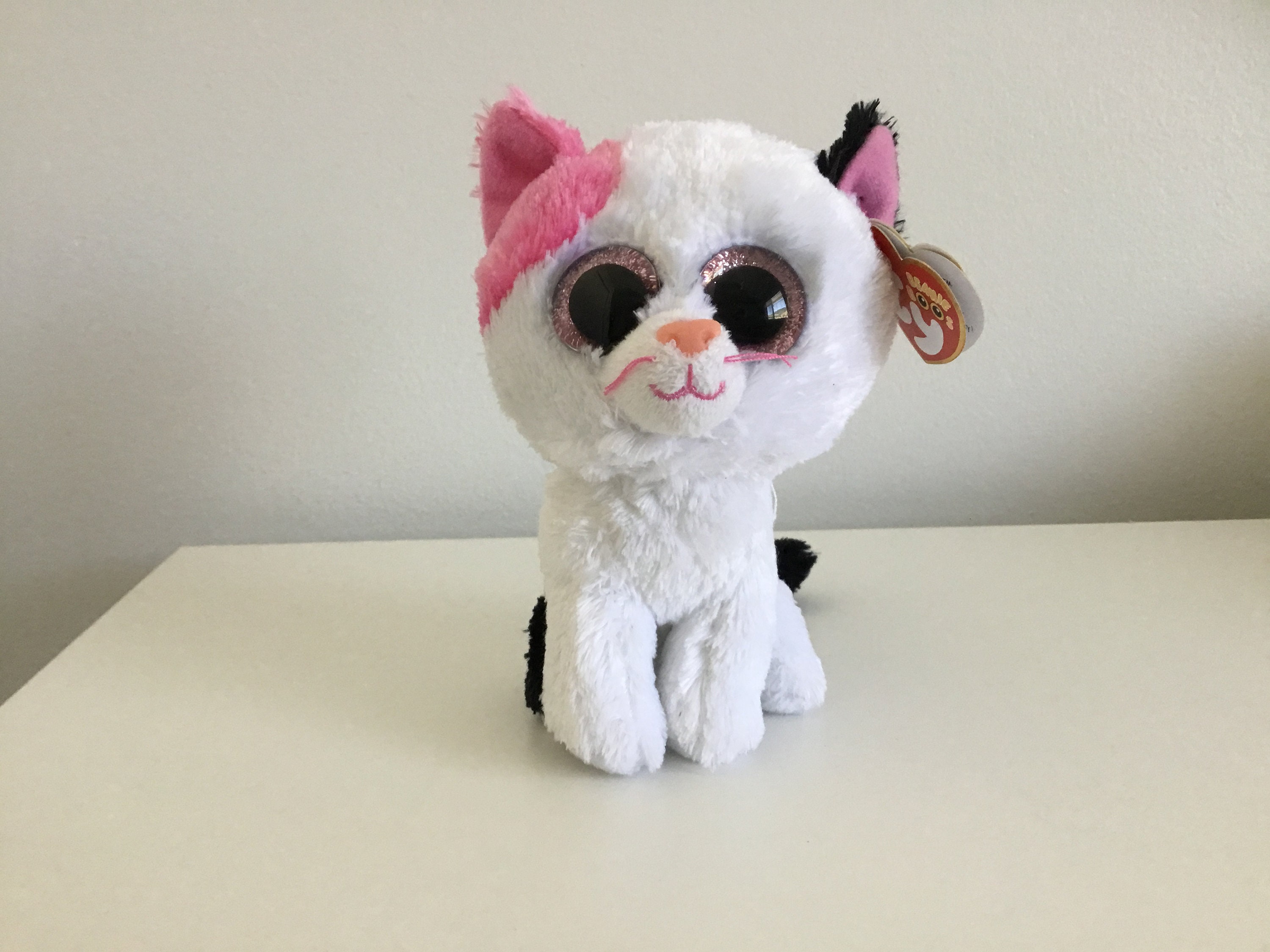Ty Beanie Boo Muffin the Black and White Cat6in2013excellent