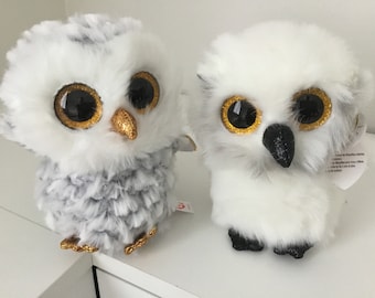 Ty Beanie Boos ‘ Owlette and Austin’ the Owls (6in) MWMT