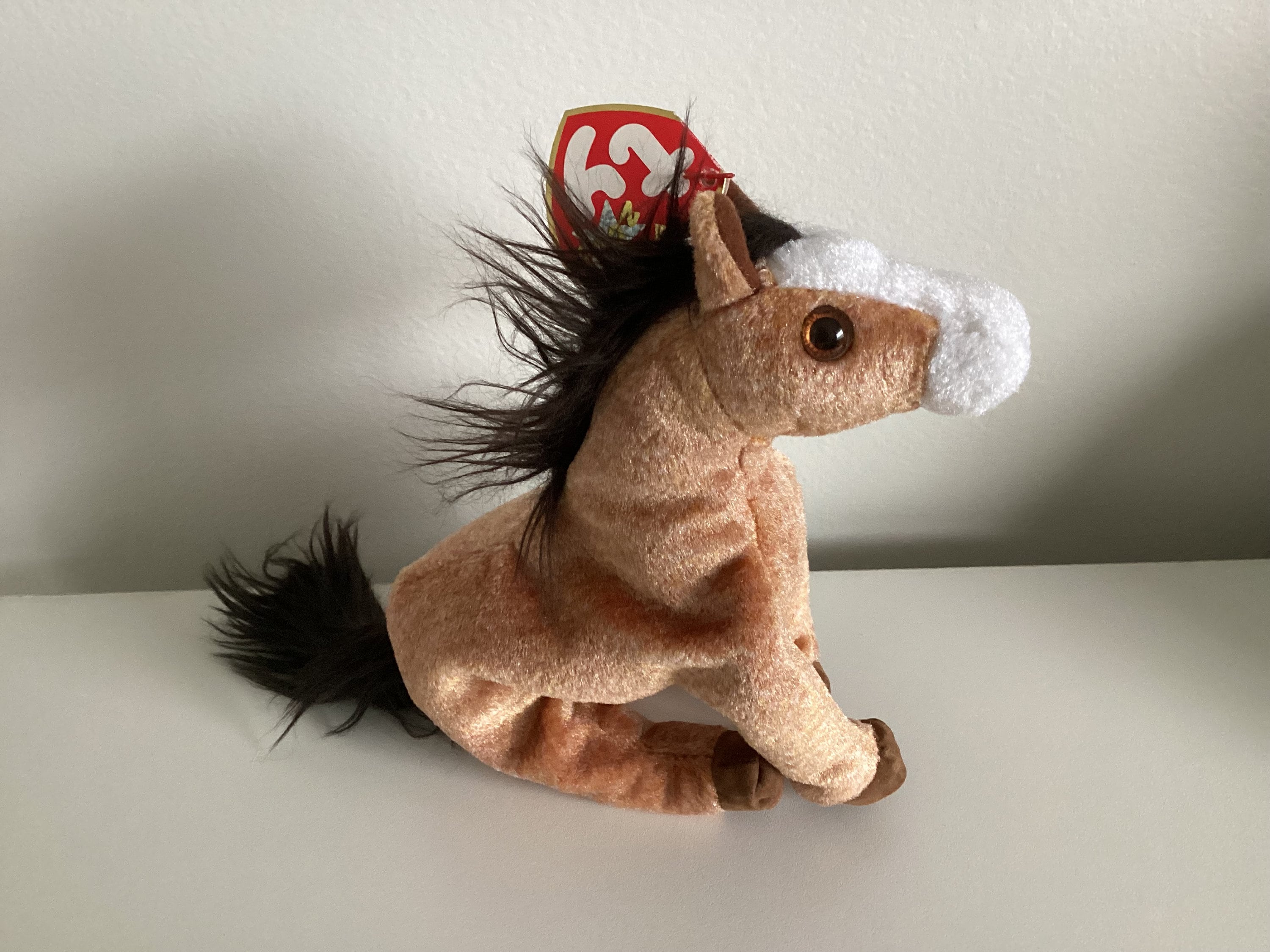 Ty Beanie Baby 'oats' the Brown Horse…(7in Long).. - Etsy