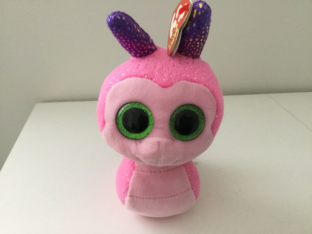 Ty Beanie Boo Scooter the Pink Snail Etsy