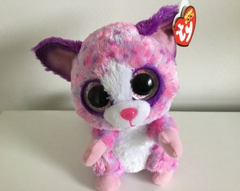 Cat Pink Beanie Boos Beanie Boo Binky Bush Baby Toys Gifts From