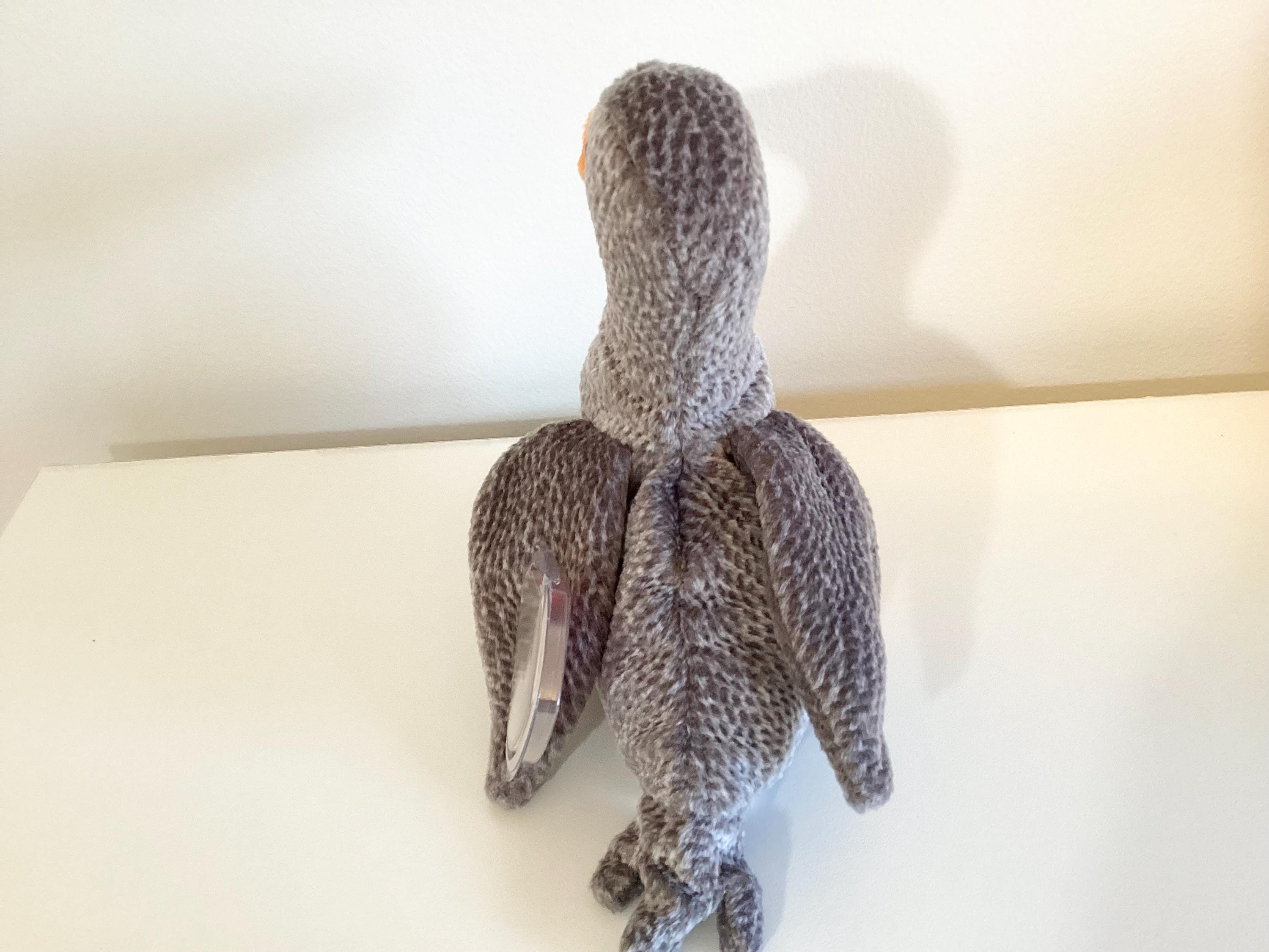 Ty Beanie Baby 'honks' the Grey Orange Goose..(6in High).. - Etsy