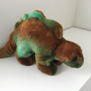 Ty 'steg' the Large Brown and Green Dinosaur Beanie Buddy…(14in