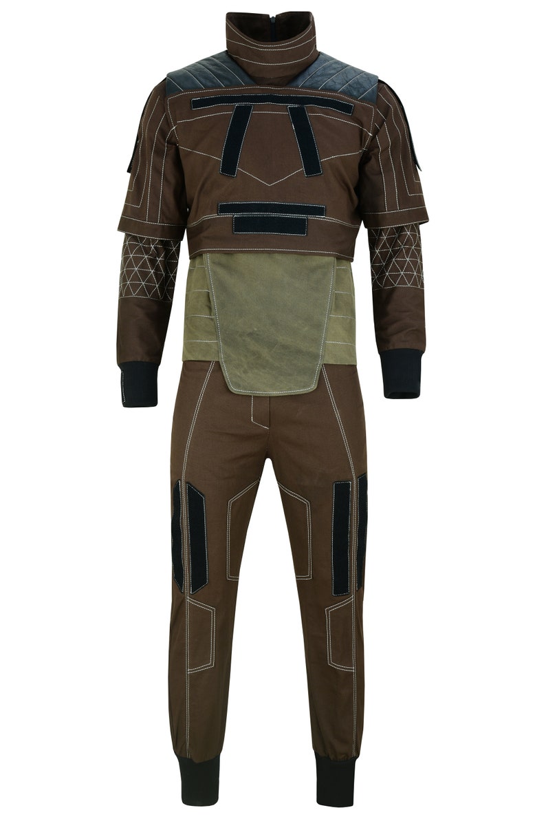 Star War Beskar Din Djarin Mandalorian Flight Suit Etsy