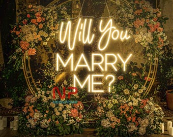 Willst du mich heiraten Leuchtreklame Valentinstag Leuchtreklame Hochzeit Led-Licht Hochzeit Party Dekor Hochzeit Kulisse Wanddekor Hochzeitsgeschenk