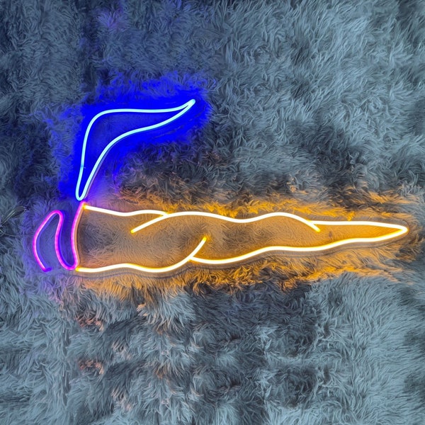 Cigarette Neon Sign, Cannabis Cigar Neon Light, Marijuana Neon Sign, Joint Wall Art, Cigarette Led Sign, Custom Neon Sign