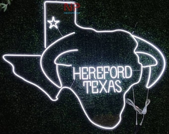 Benutzerdefinierte Neon Schilder Texas Aesthetic benutzerdefinierte Leuchtreklamen LED Leuchtreklame Bar Schild Vater Leuchtreklame Hochzeit Neonschild Personalisierte Leuchtreklame