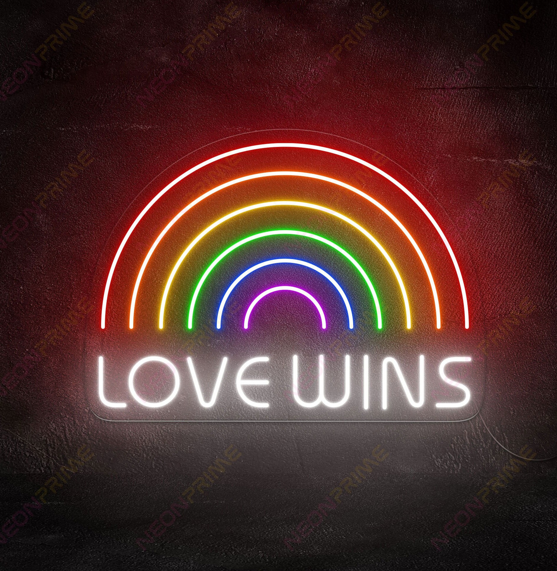 Love wins neon light online
