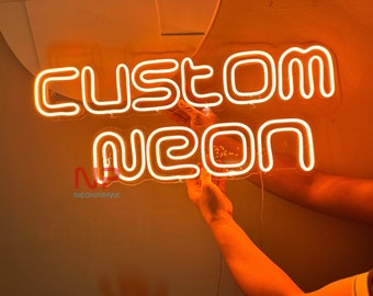 Custom Neon Sign Orange Neon Sign Wall Decor Sweet Orange Led Sign Orange Store Wall Decor Orange Lover Gifts Dimmable Sign Shop Led Sign
