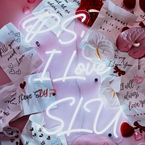Benutzerdefinierte Valentinstag Leuchtreklame Benutzerdefinierte Herz Liebe Zeichen Geschenk für Valentinstag Hotelzimmer Dekor Paar Zimmer Dekor Neon Leuchtreklame Personalisierte Neon Leuchtreklame