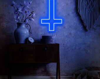 Inverted Cross Art - Etsy