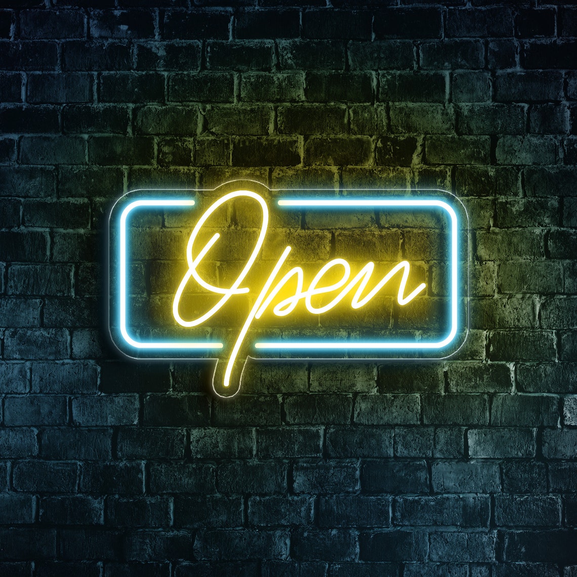 Open Neon Sign Open Sign Led Led Open Sign for Business Etsy