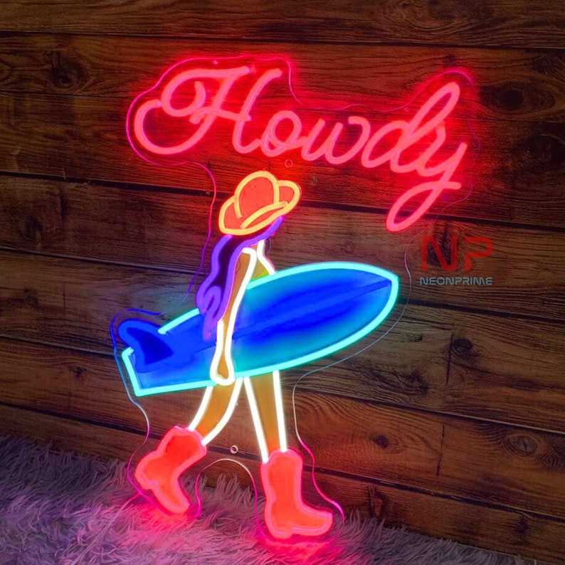Custom Girl Room LED Neon Sign, Home Decor for Girl, Pink Neon Sign ...