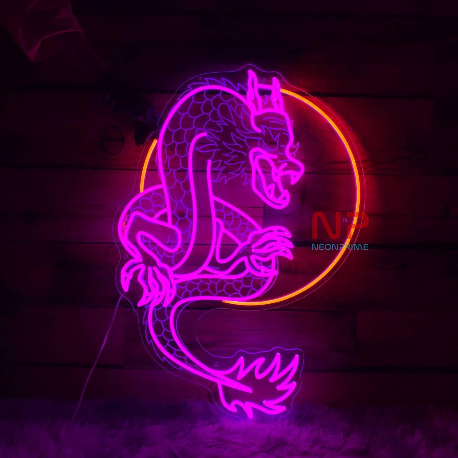 Snake Skeleton Neon Sign Snake Bone Sign Handmade Light Sign Snake ...