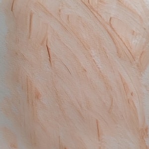 Light Peach Abstract Print