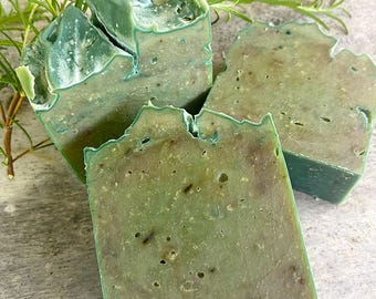 Rosemary Soap - Organic, All Natural, Unscented, Eczema, Acne, Sensitive Skin