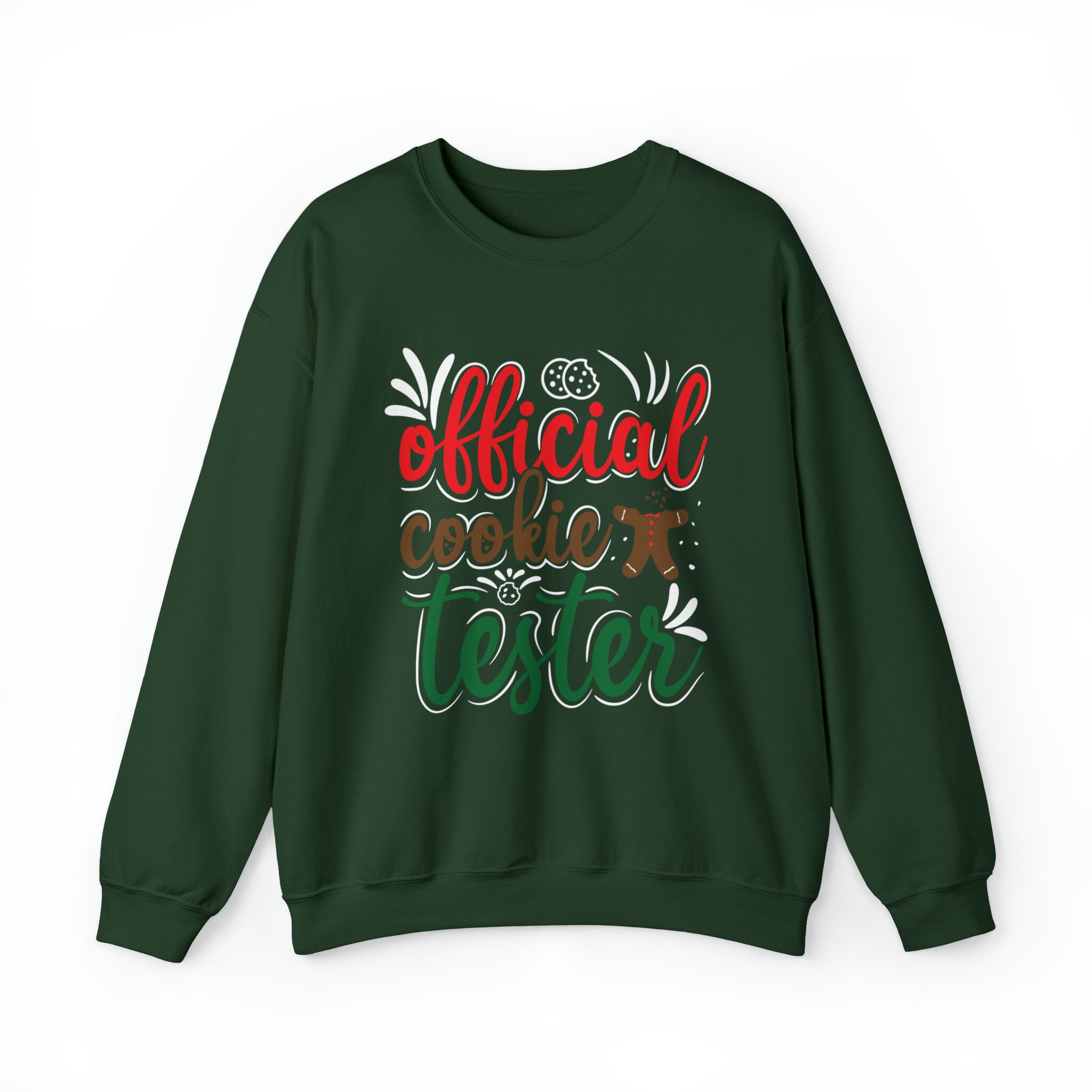 Official Cookie Tester Crewneck| Gingerbread Cookie