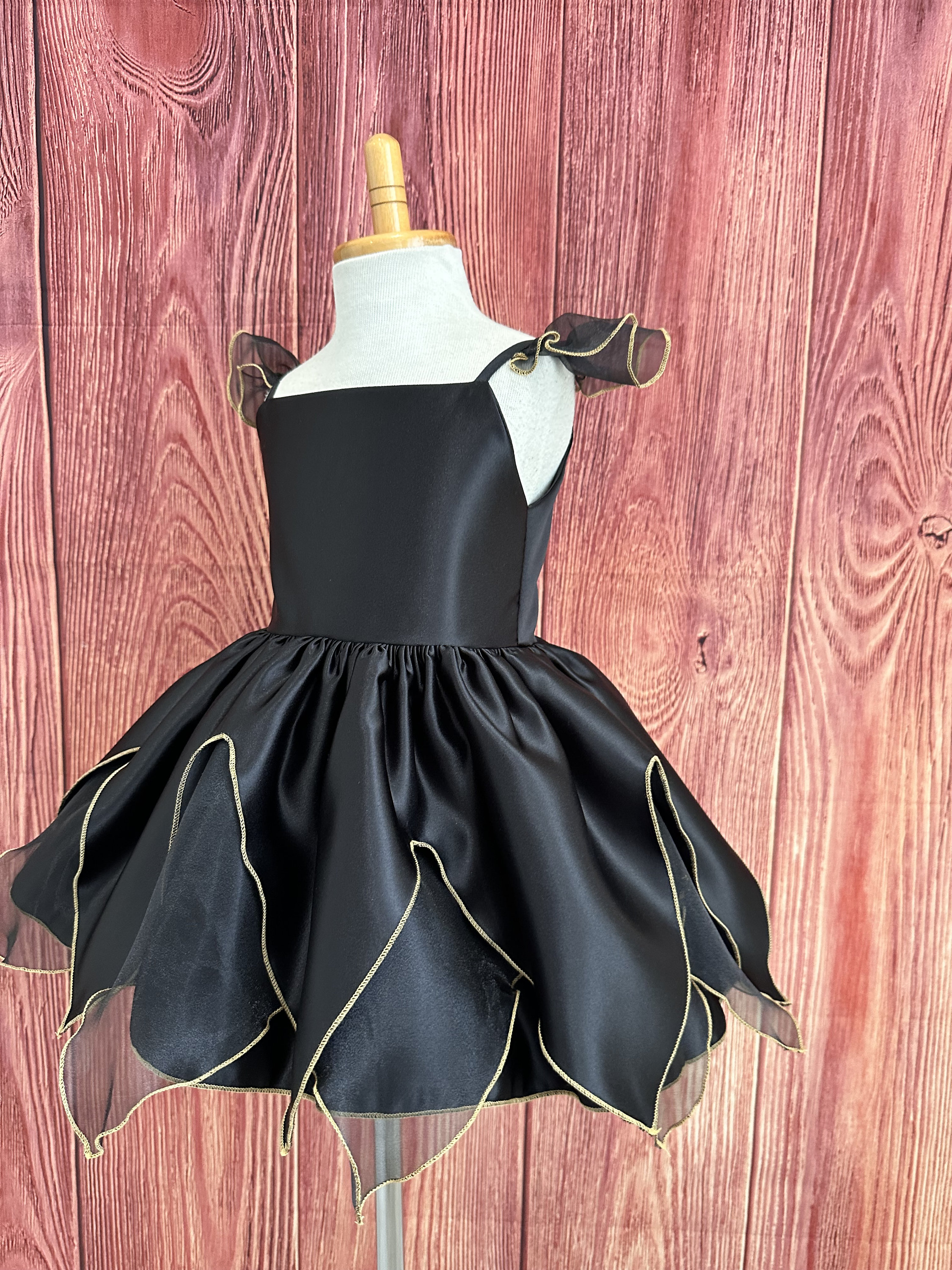 Black Fairy Costume Birthday Halloween Tutu Dress Gothic Infant Toddler  Junior Girl Summer Fall Cosplay Dark Trendy Dress - Etsy