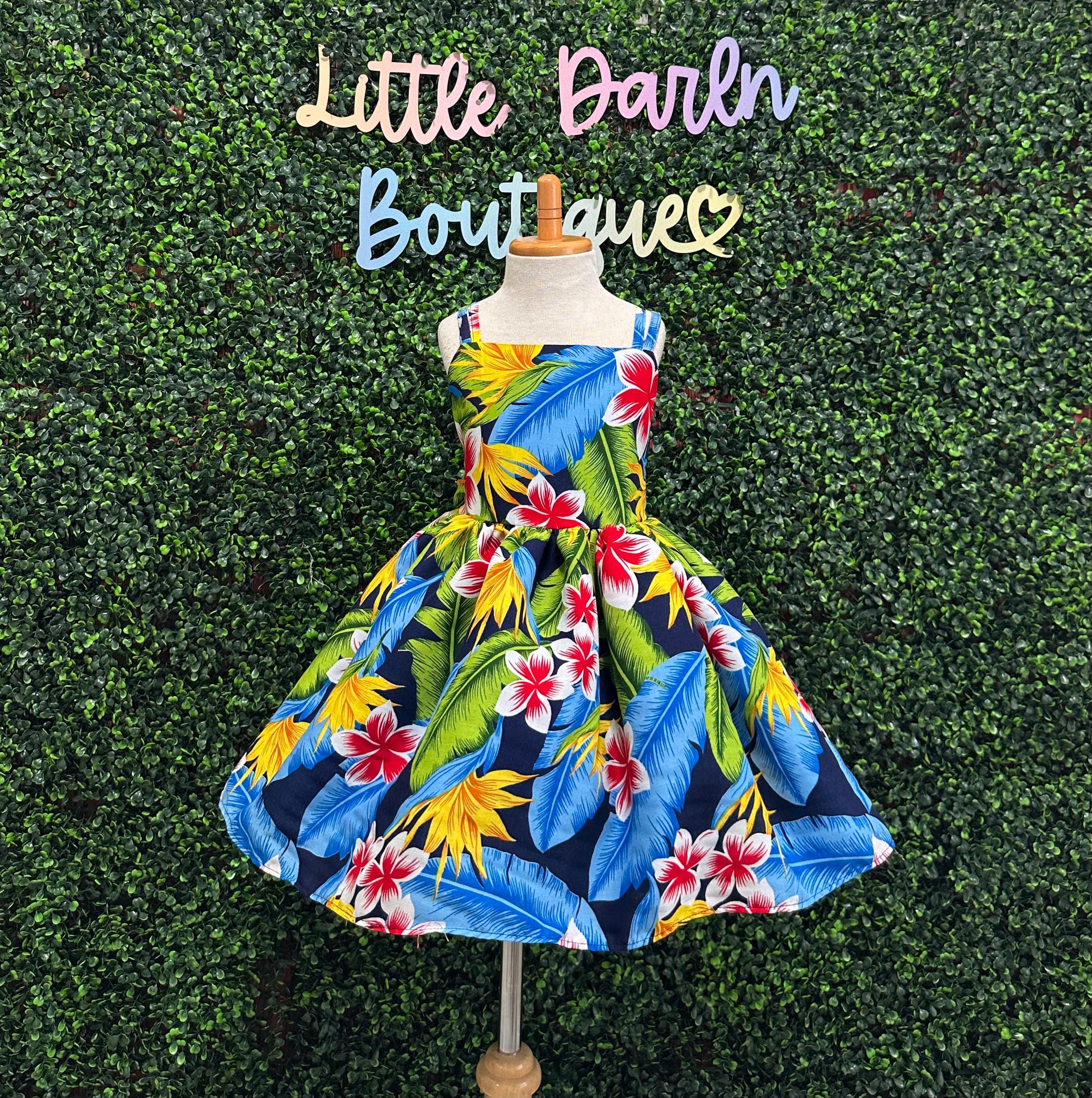 Robe tahitienne enfant fille France