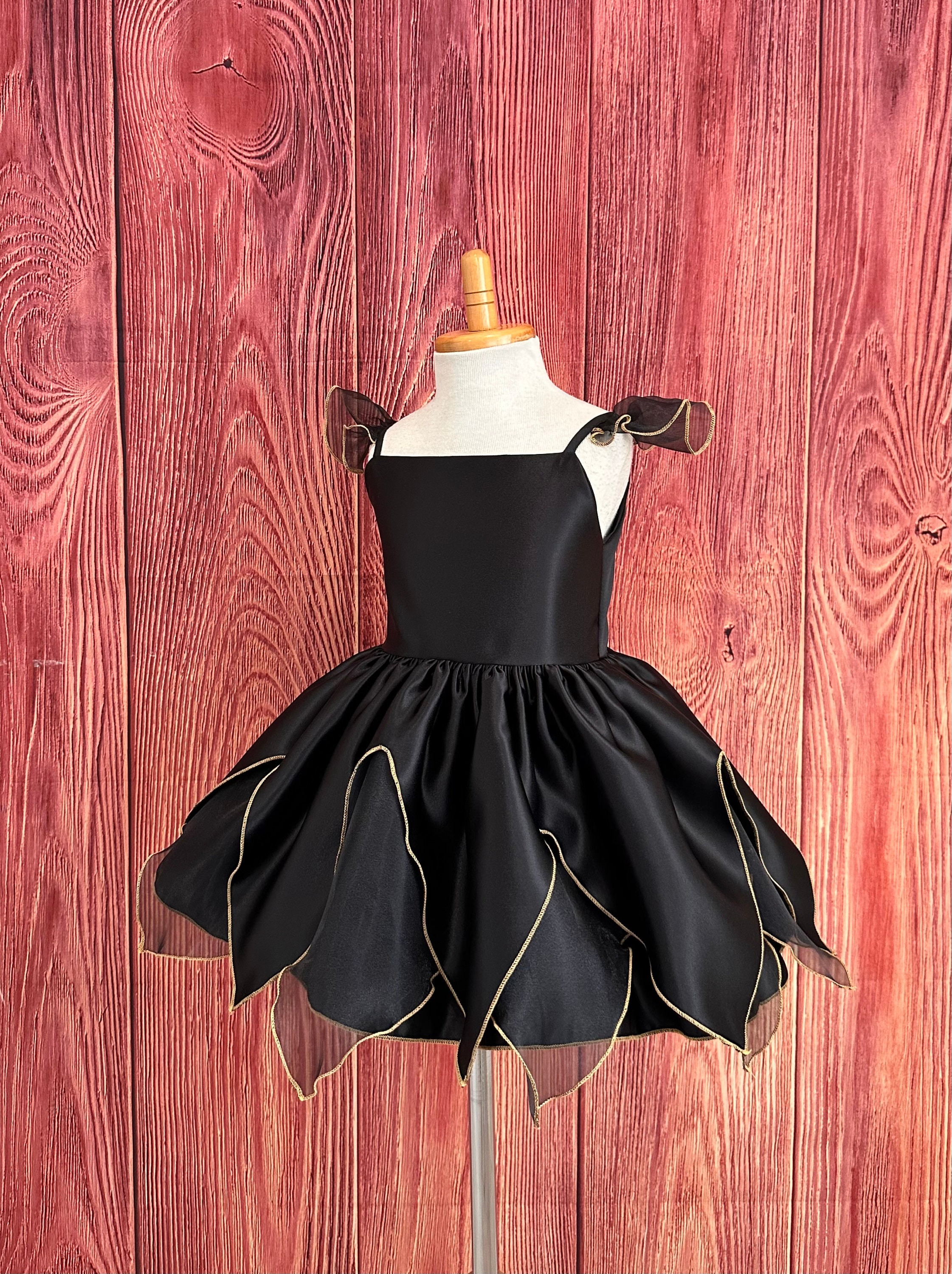 Black Fairy Costume Birthday Halloween Tutu Dress Gothic Infant Toddler  Junior Girl Summer Fall Cosplay Dark Trendy Dress - Etsy