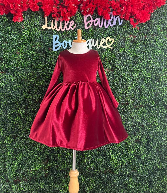 toddler girl long sleeve fall dress Child Long Sleeve Dress main image 0