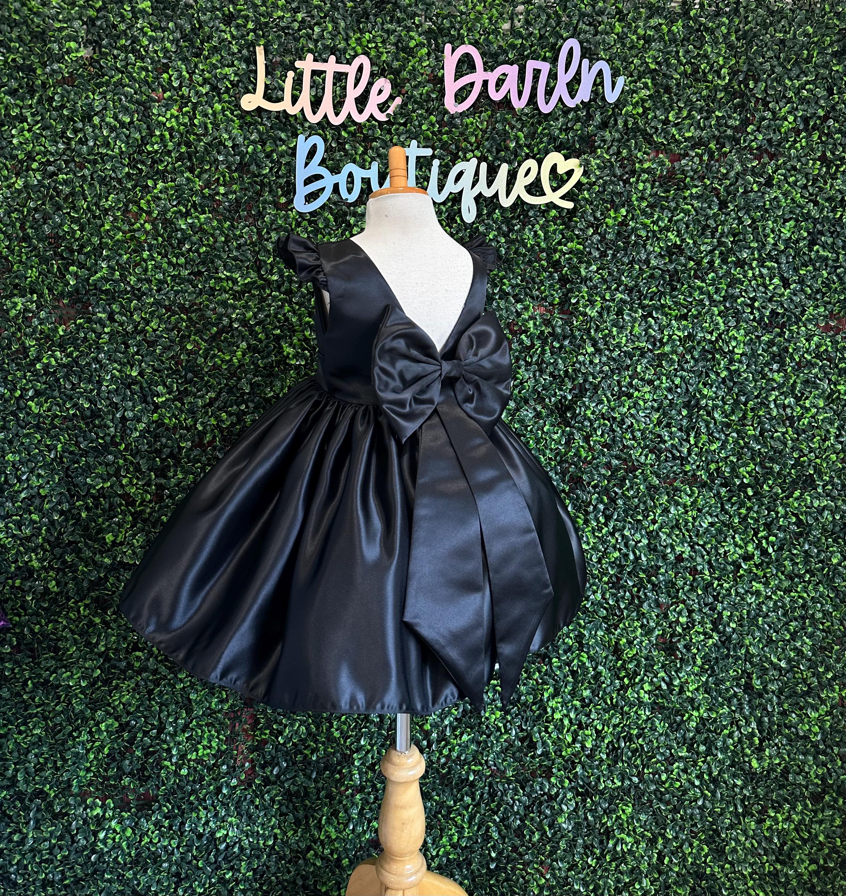princess polly baby blue dress Black Toddler Dress main image 1