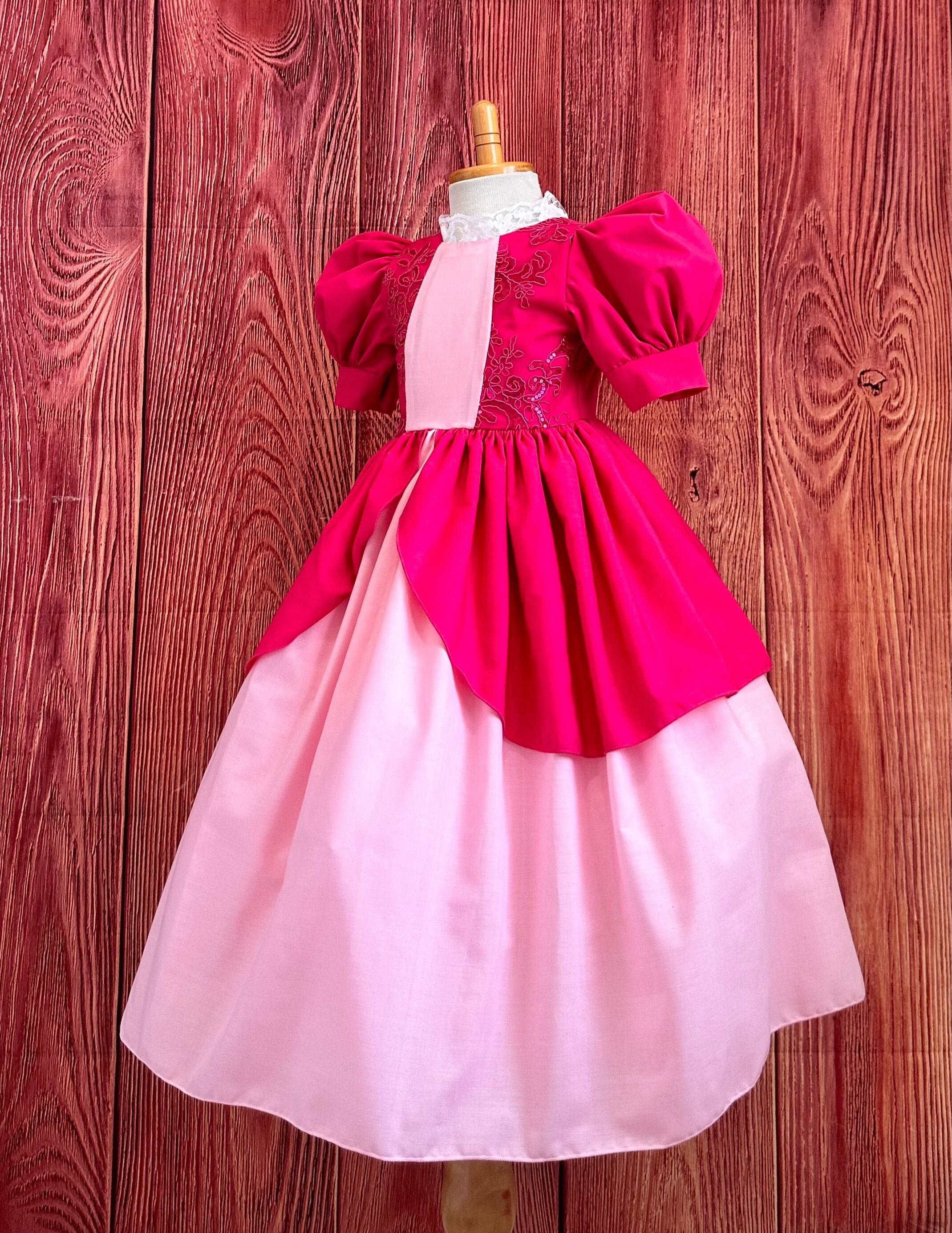 strapless open back dress Pretty Pretty Princess Disney Princess Edition