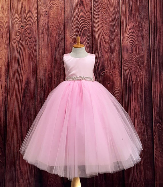 pink ankle length dress Lilac Pearls One Sleeve Sheath Ankle Length Prom Dress main image 1