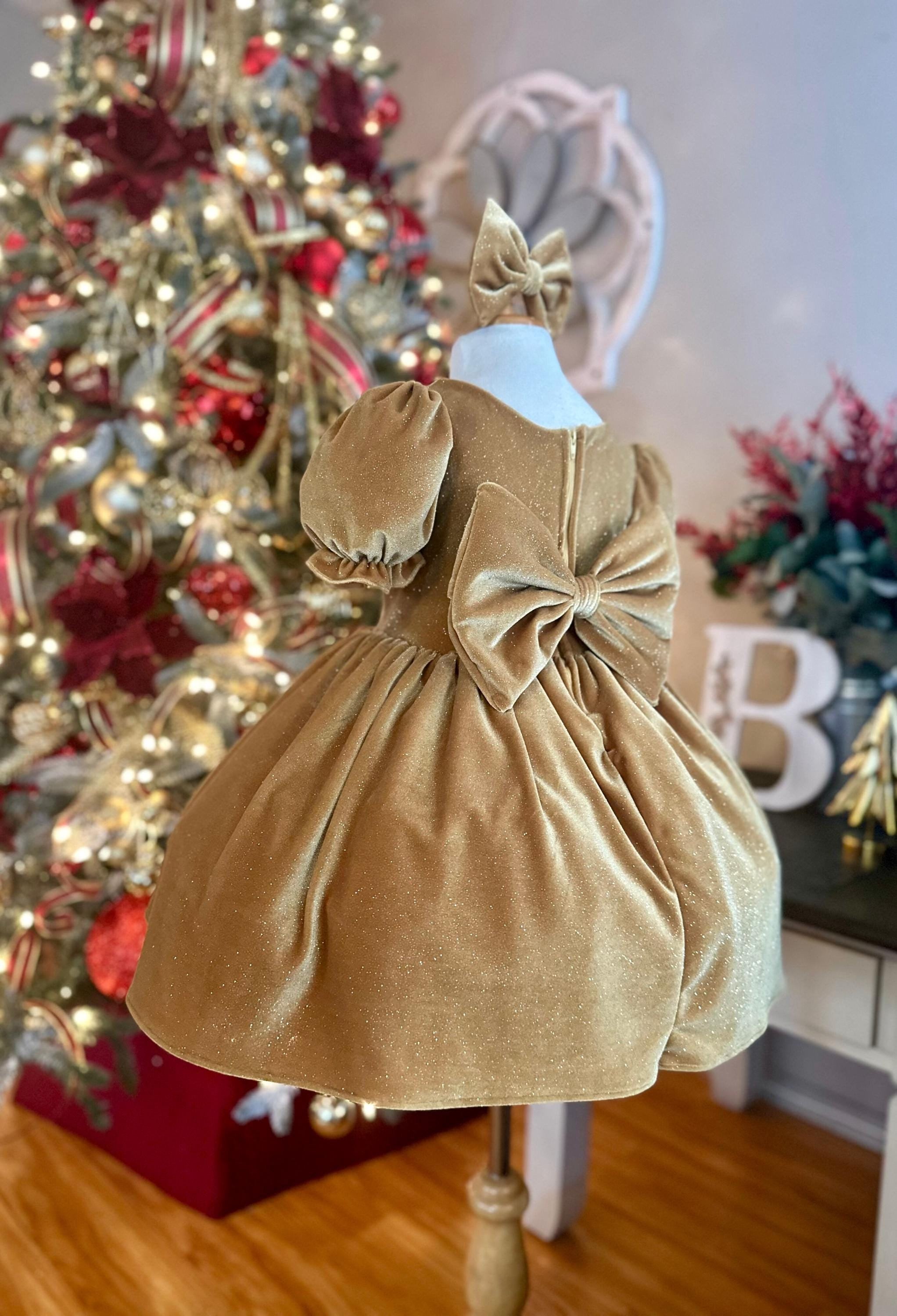 Gold Dress Infant - Etsy