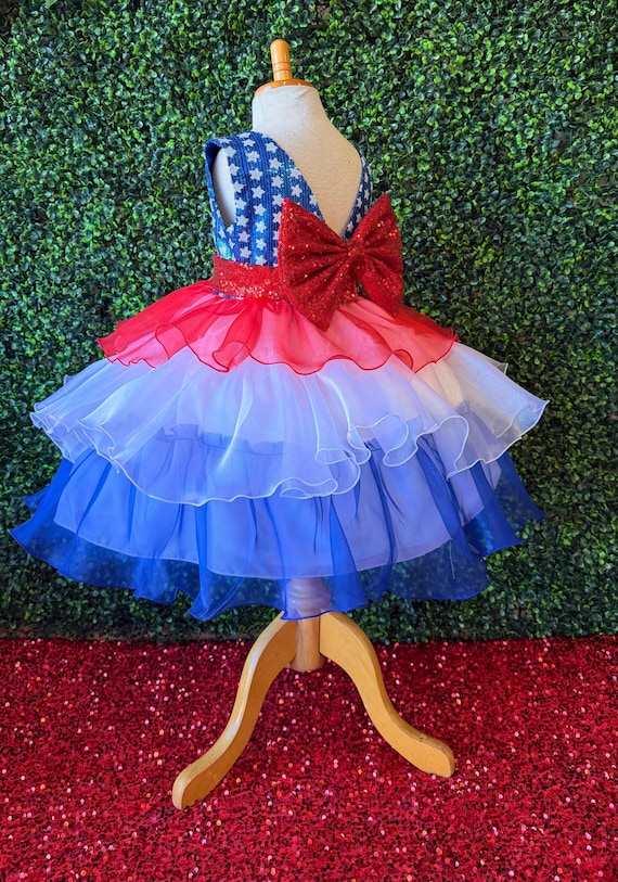 4th of july sequin dress Aunt Samantha Costume