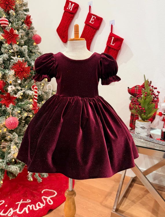 burgundy velvet dress knee length Burgundy Velvet Spaghetti Strap Midi Dress